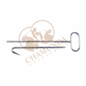 Dystocia Hook with Rod Two Pieces 30