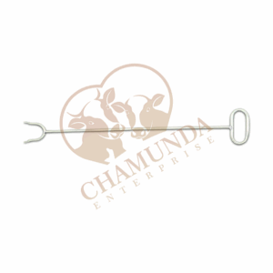 Dystocia Hook Catcher With Hole U Type 30 ''